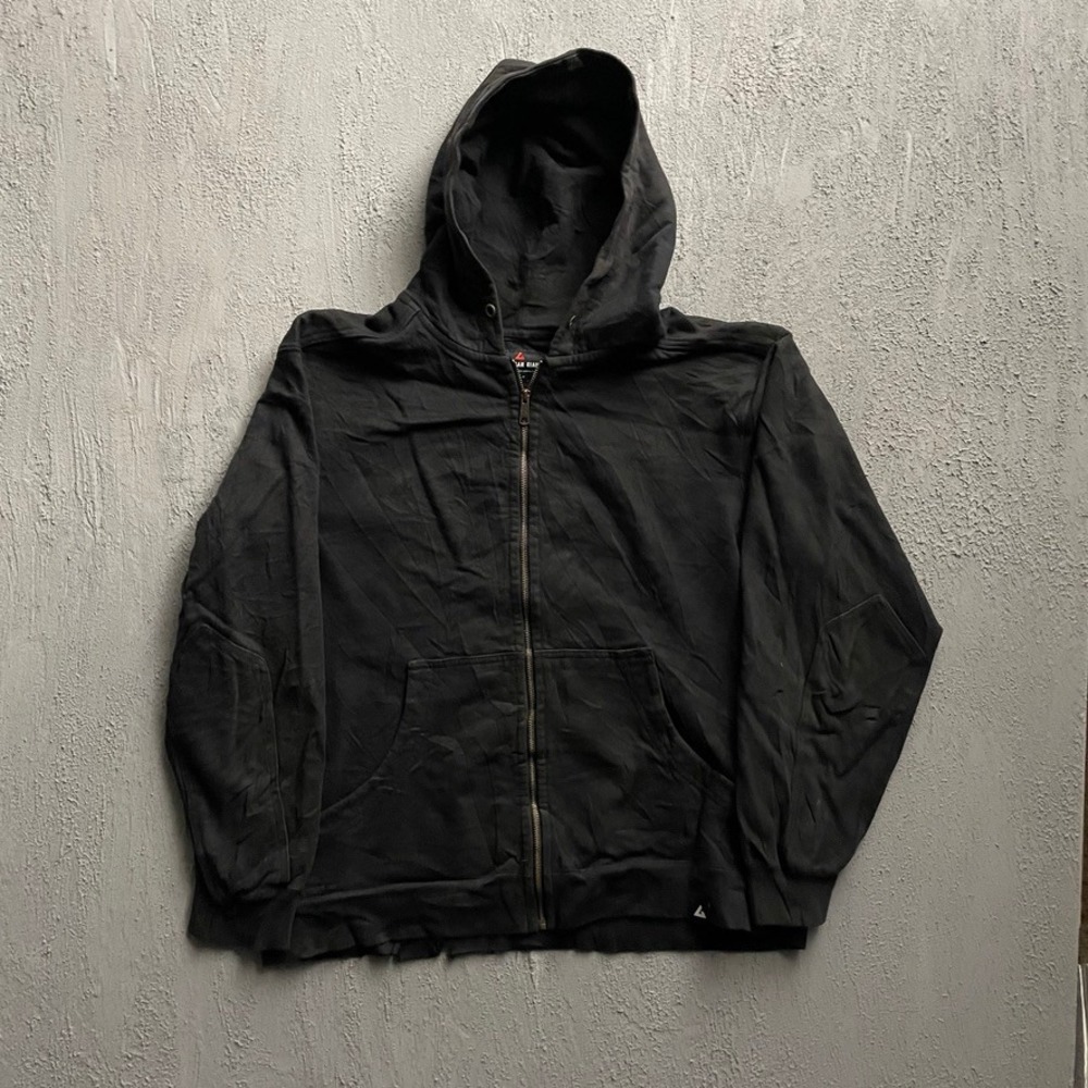 American Giant Full Zip Hoodie Mens Large Black
